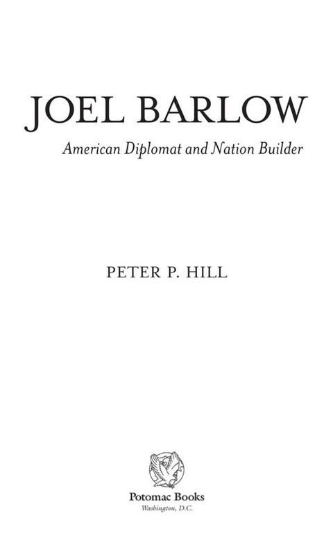 Cover image for book Joel Barlow, American Diplomat and Nation Builder