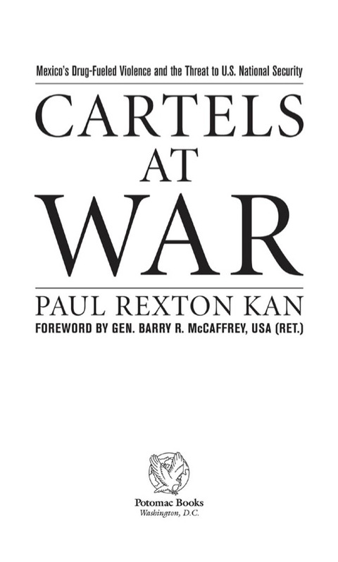 Cover image for book Cartels at War