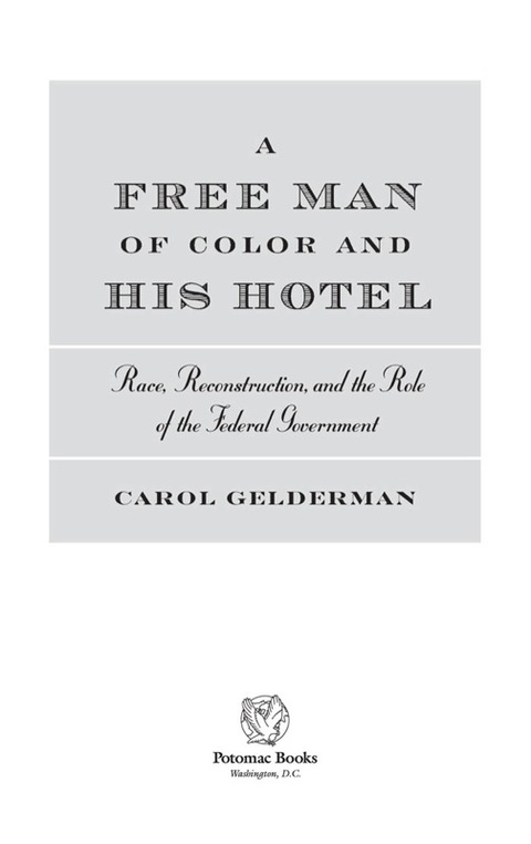 Cover image for book A Free Man of Color and His Hotel