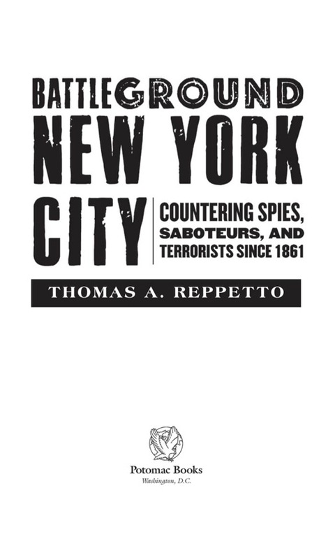 Cover image for book Battleground New York City
