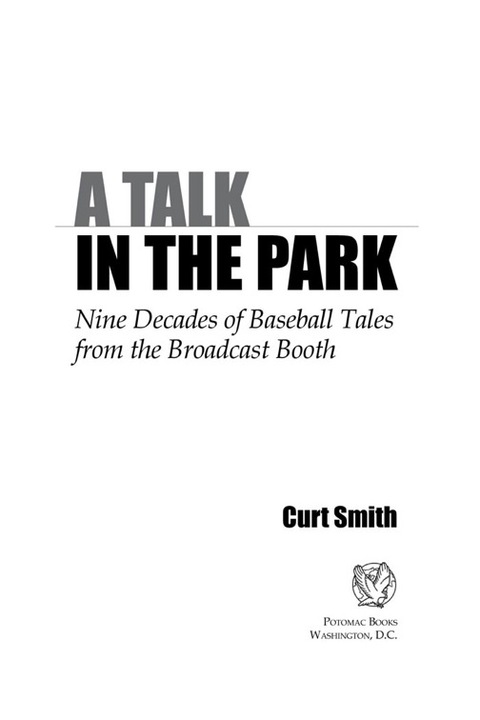 Cover image for book A Talk in the Park