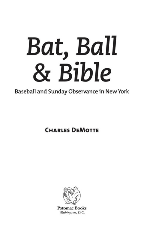 Cover image for book Bat, Ball, and Bible