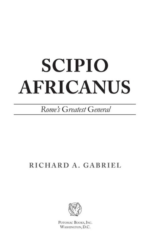 Cover image for book Scipio Africanus