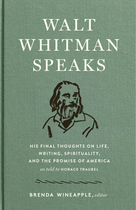 Cover image for book Walt Whitman Speaks: His Final Thoughts on Life, Writing, Spirituality, and the  Promise of America