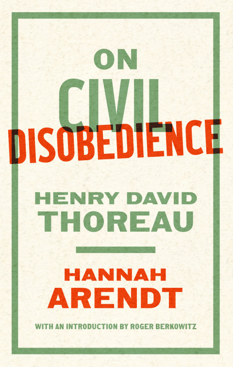 Cover image for book On Civil Disobedience