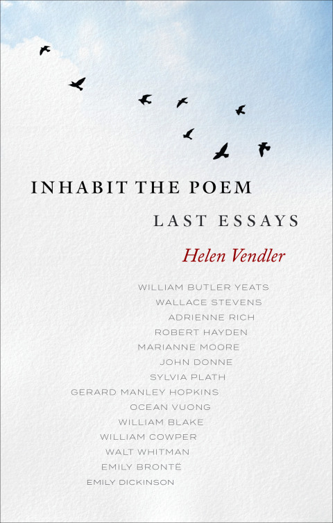 Cover image for book Inhabit the Poem: Last Essays