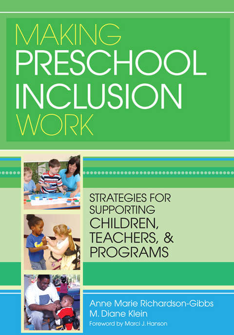 Cover image for book Making Preschool Inclusion Work