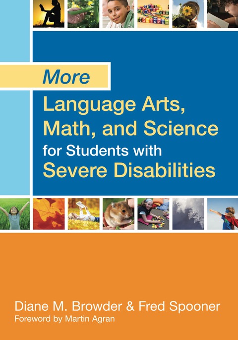 Cover image for book More Language Arts Math and Science for Students with Severe Disabilities