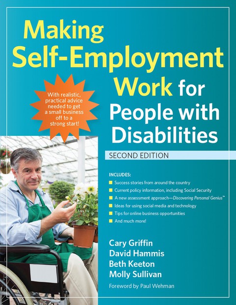 Cover image for book Making Self-Employment Work for People with Disabilities