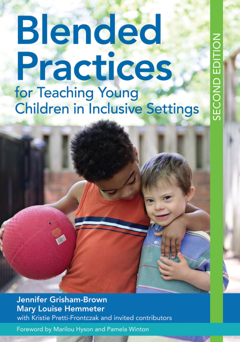 Cover image for book Blended Practices for Teaching Young Children in Inclusive Settings