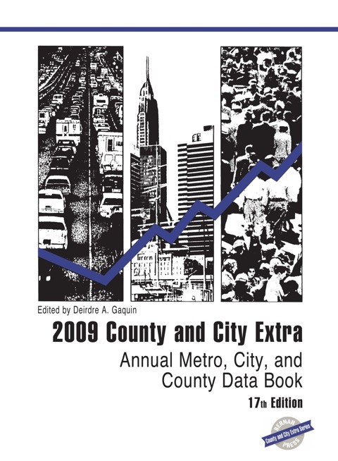 Cover image for book County and City Extra 2009: Annual Metro, City and County Data Book
