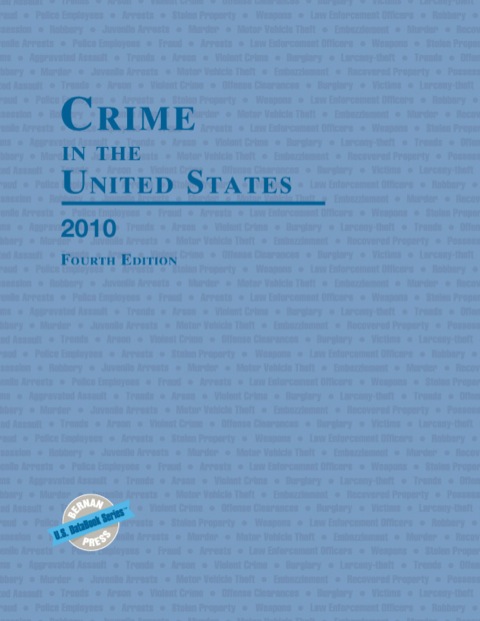 Cover image for book Crime in the United States 2010