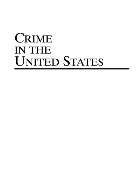 Crime in the United States 2010 