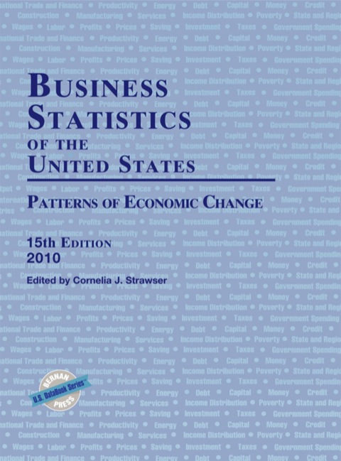 Cover image for book Business Statistics of the United States 2010