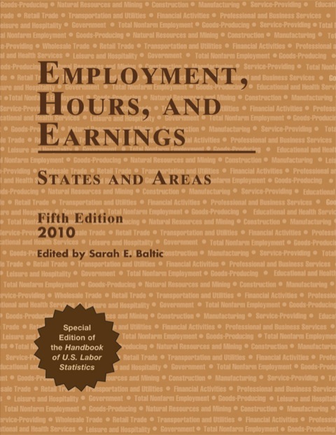 Cover image for book Employment, Hours, and Earnings 2010