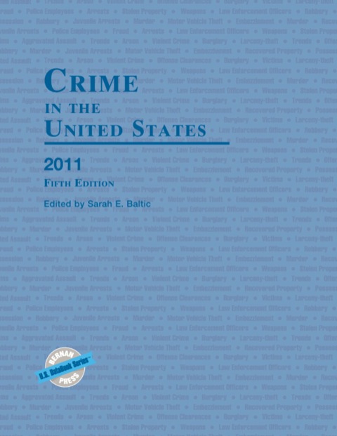 Cover image for book Crime in the United States 2011