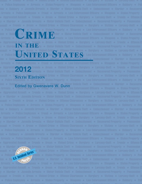 Cover image for book Crime in the United States 2012