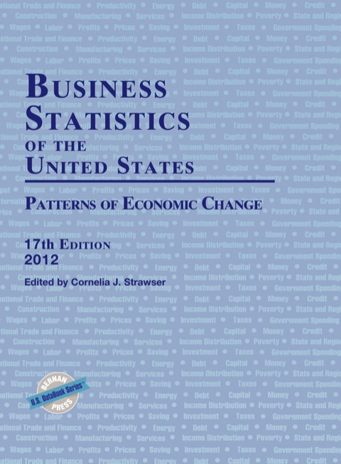 Cover image for book Business Statistics of the United States 2012