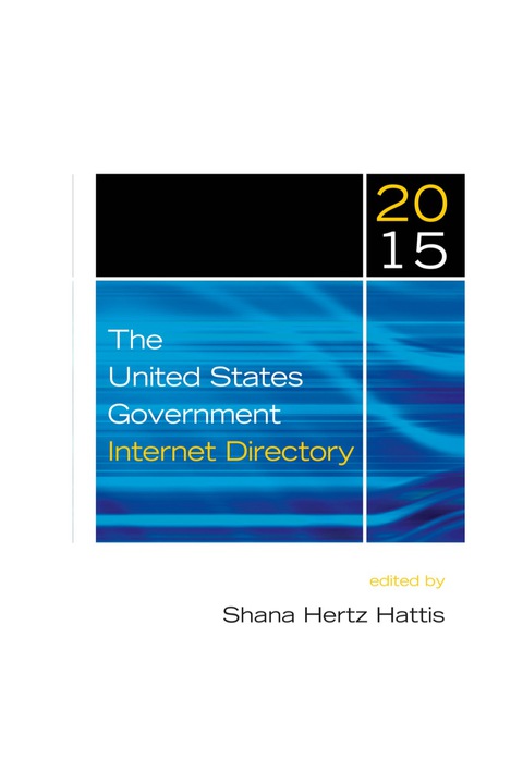 Cover image for book The United States Government Internet Directory, 2015