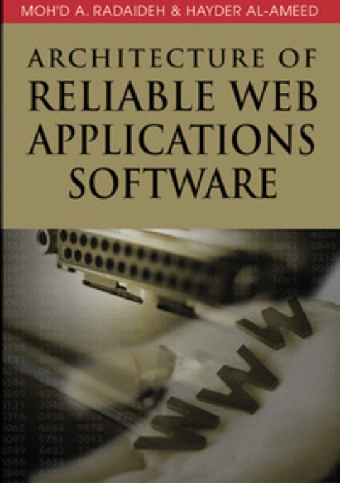 Cover image for book Architecture of Reliable Web Applications Software