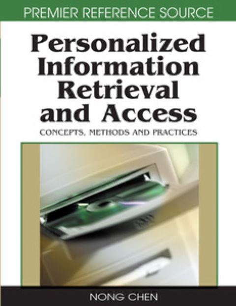 Cover image for book Personalized Information Retrieval and Access