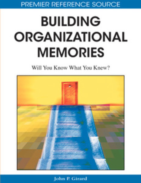 Cover image for book Building Organizational Memories