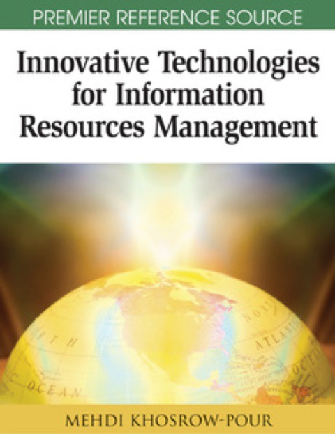 Cover image for book Innovative Technologies for Information Resources Management