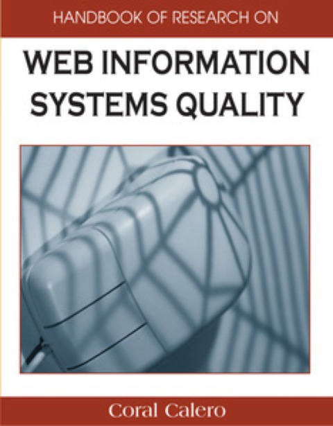 Cover image for book Handbook of Research on Web Information Systems Quality
