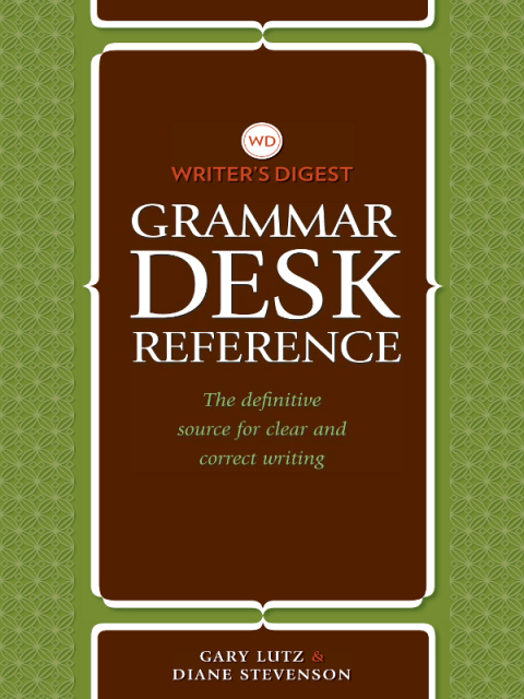 Cover image for book Writer's Digest Grammar Desk Reference