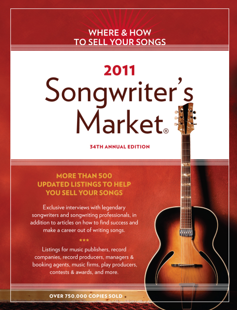 Cover image for book 2011 Songwriter's Market