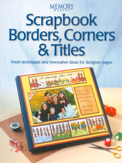 Cover image for book Scrapbook Borders, Corners & Titles