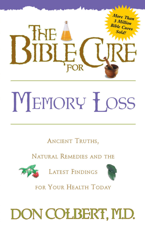 Cover image for book The Bible Cure for Memory Loss