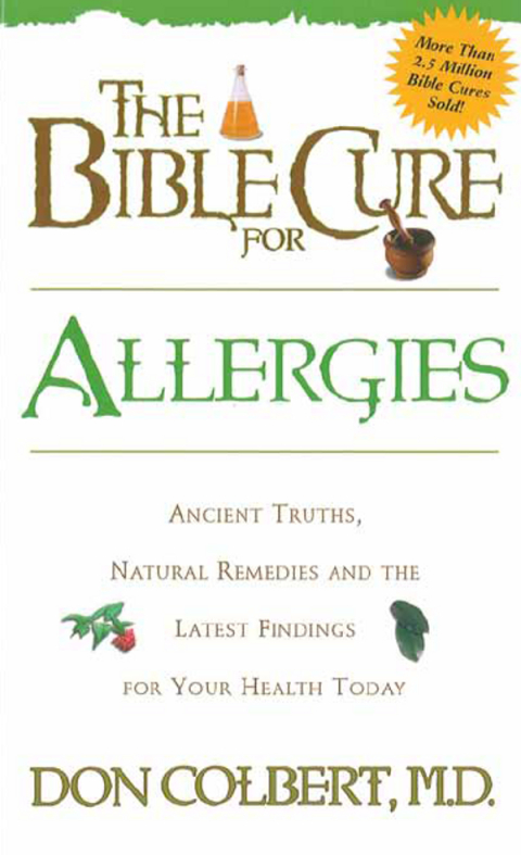 Cover image for book The Bible Cure for Allergies