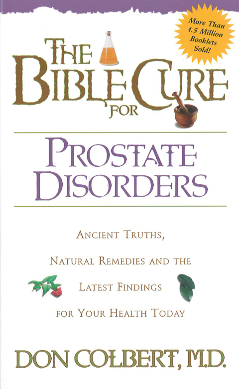 Cover image for book The Bible Cure for Prostate Disorders