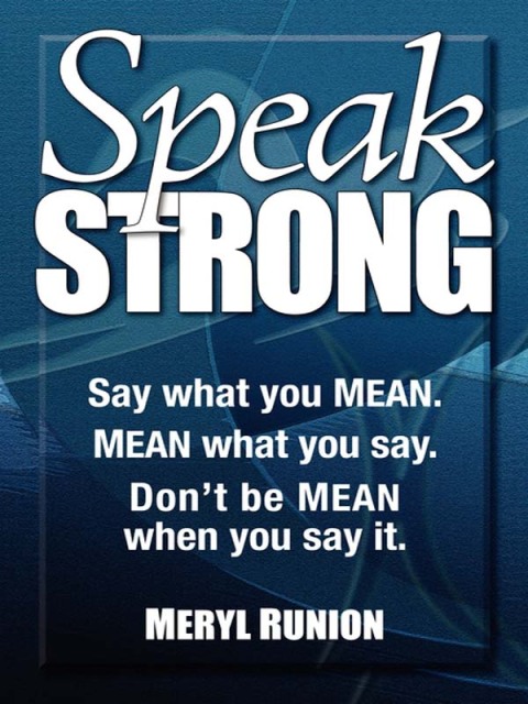Cover image for book Speak Strong