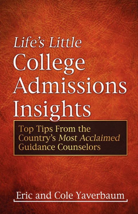 Cover image for book Life's Little College Admissions Insights