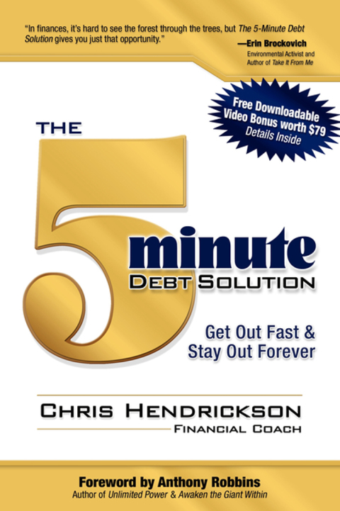Cover image for book The 5-Minute Debt Solution