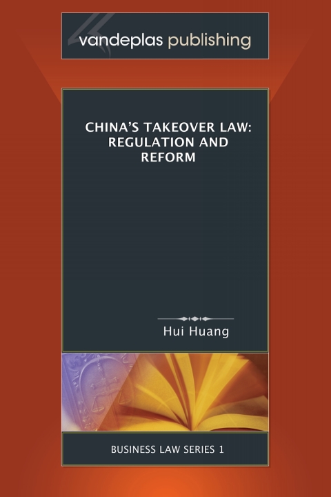 Cover image for book China's Takeover Law: Regulation & Reform