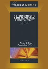 Cover image: The Integrated 2006 United States Model Income Tax Treaty 2nd edition 9781600420528