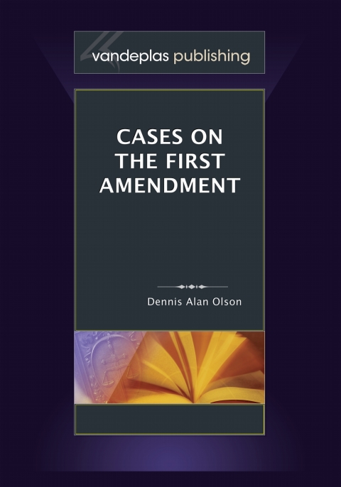Cover image for book Cases on the First Amendment