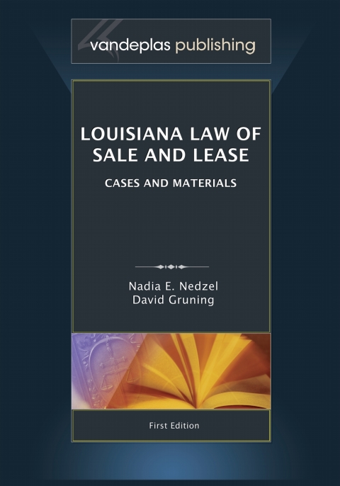 Cover image for book Louisiana Law of Sale and Lease: Cases and Materials