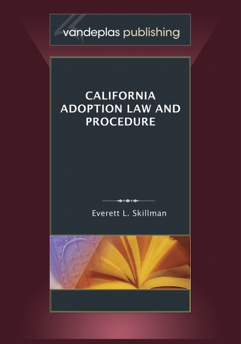 Cover image for book California Adoption Law and Procedure
