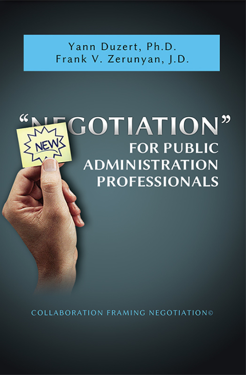 Newgotiation For Public Administration Professionals 
