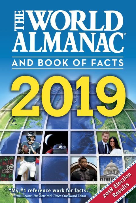 Cover image for book The World Almanac and Book of Facts 2019