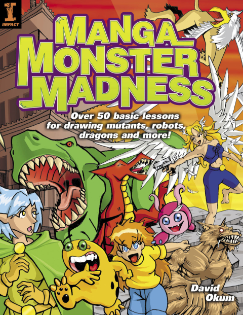 Cover image for book Manga Monster Madness