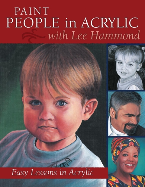 Cover image for book Paint People in Acrylic with Lee Hammond
