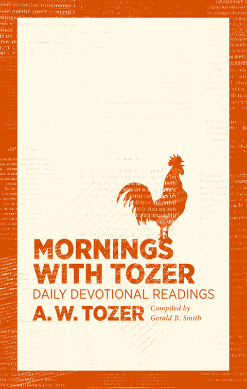 Cover image for book Mornings with Tozer: Daily Devotional Readings