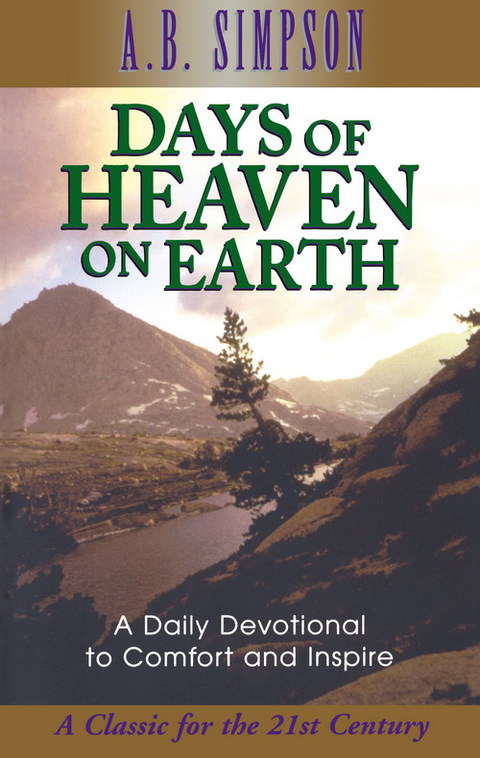 Cover image for book Days of Heaven on Earth: A Daily Devotional to Comfort and Inspire