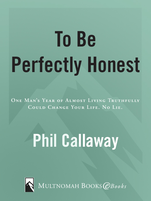 Cover image for book To Be Perfectly Honest