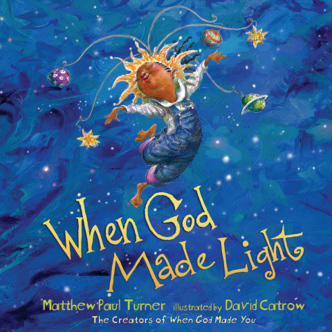 Cover image for book When God Made Light